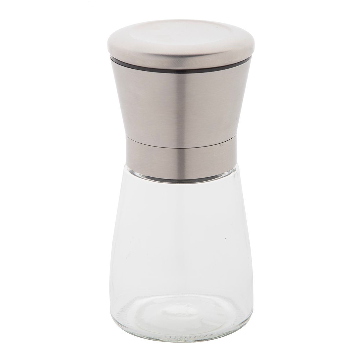 Semman Salz- und Pfeffermühle - transparent - silber-560