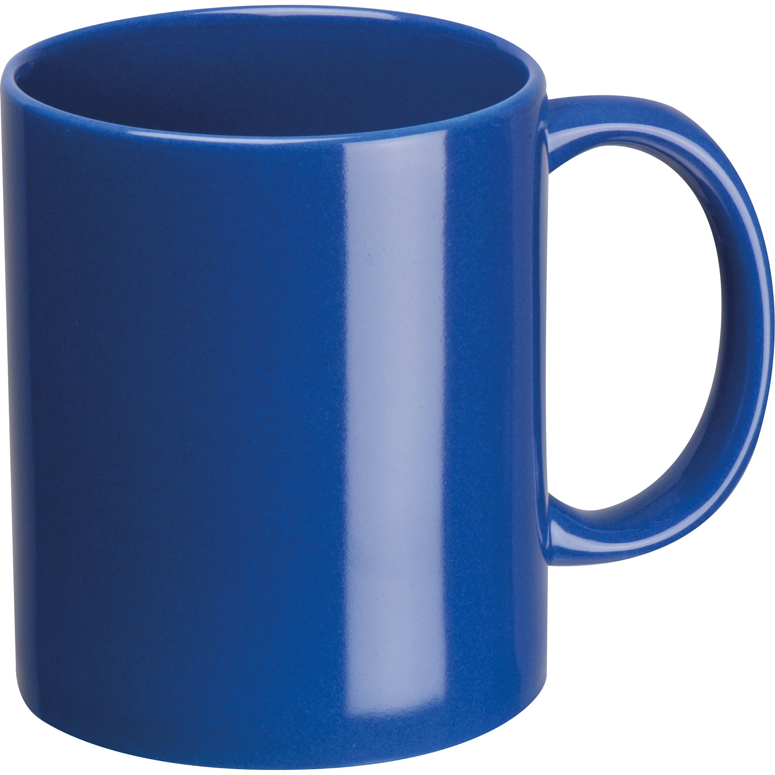 Kaffeetasse aus Keramik, 300ml - blau-785
