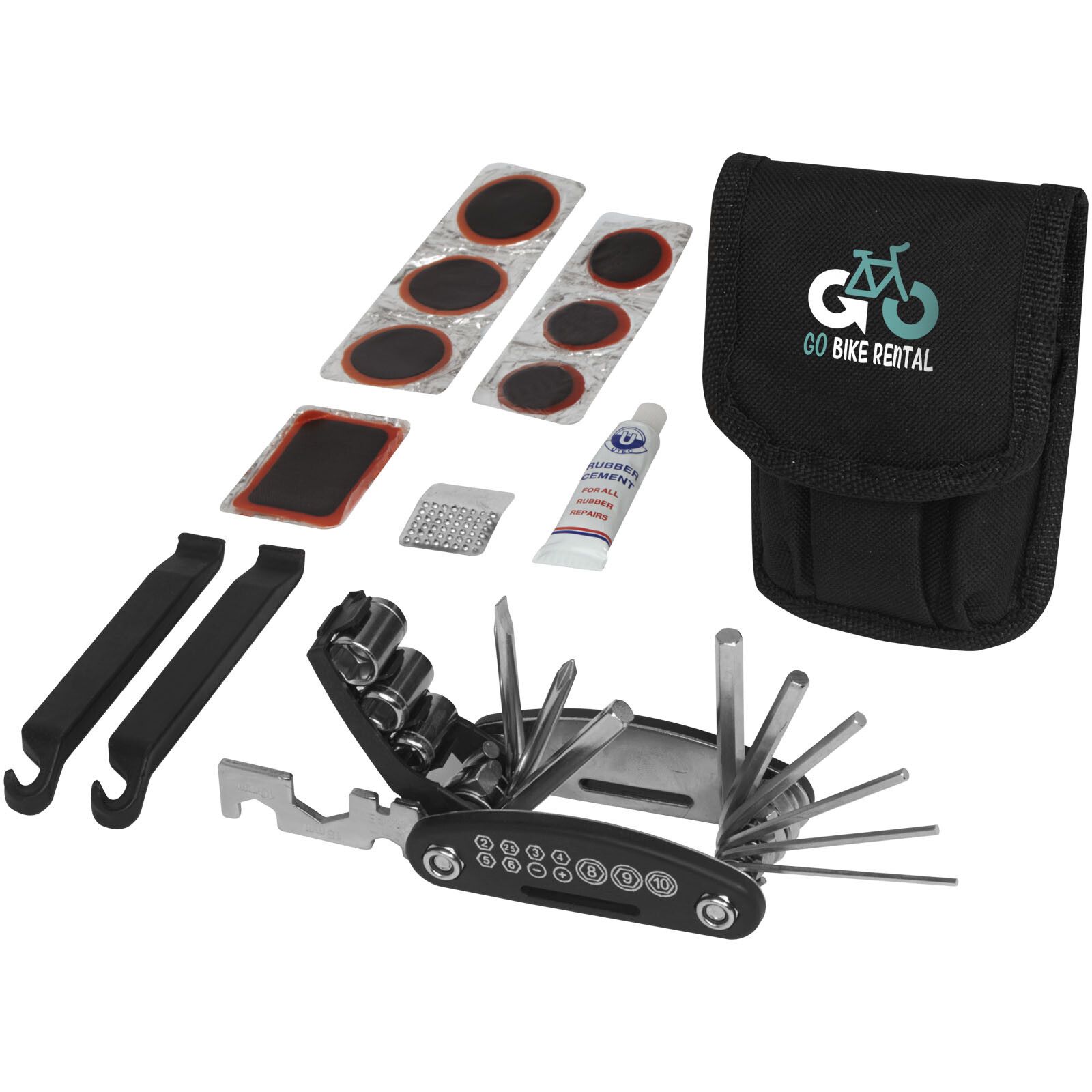 Wheelie Fahrrad Reparaturwerkzeug - schwarz-749