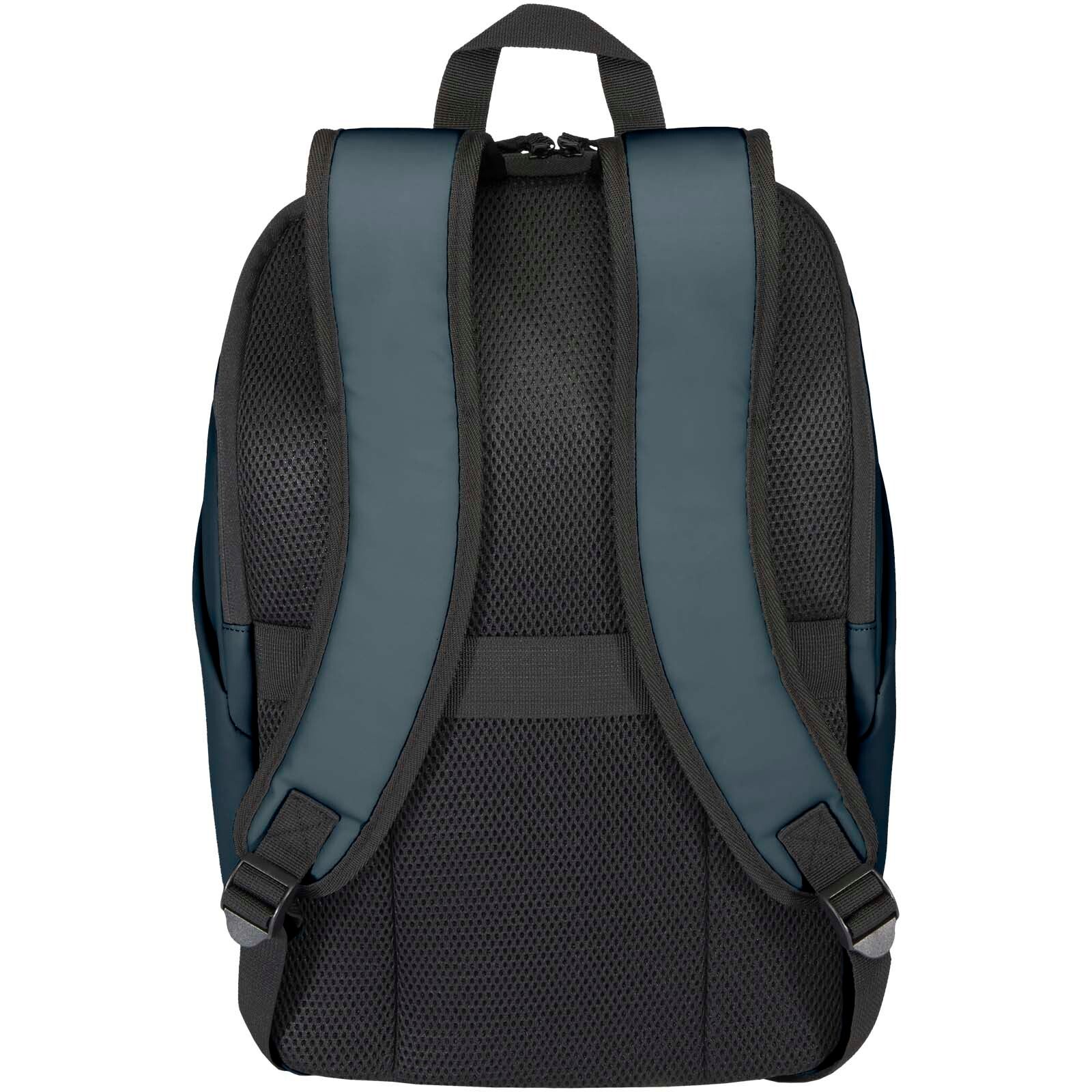 Resi Plus 15" GRS recycelter diebstahlsicherer Rucksack 18L - hale blau-460