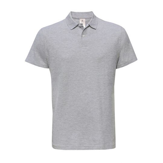 Unisex Polo ID.001 - heather grey - XL-213