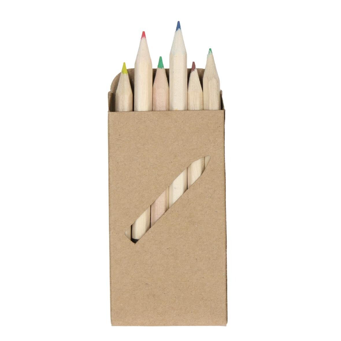 Malstifte-Set Nature 6 kurz - natur-600