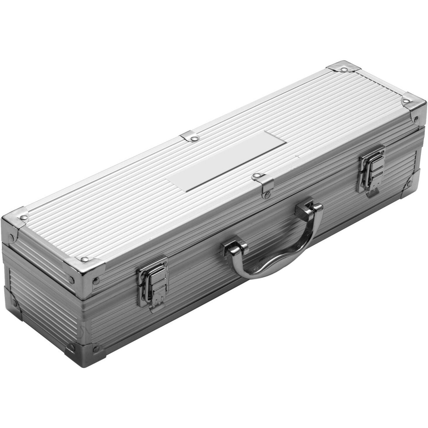 Grillset aus Metall Jennifer - silber-607