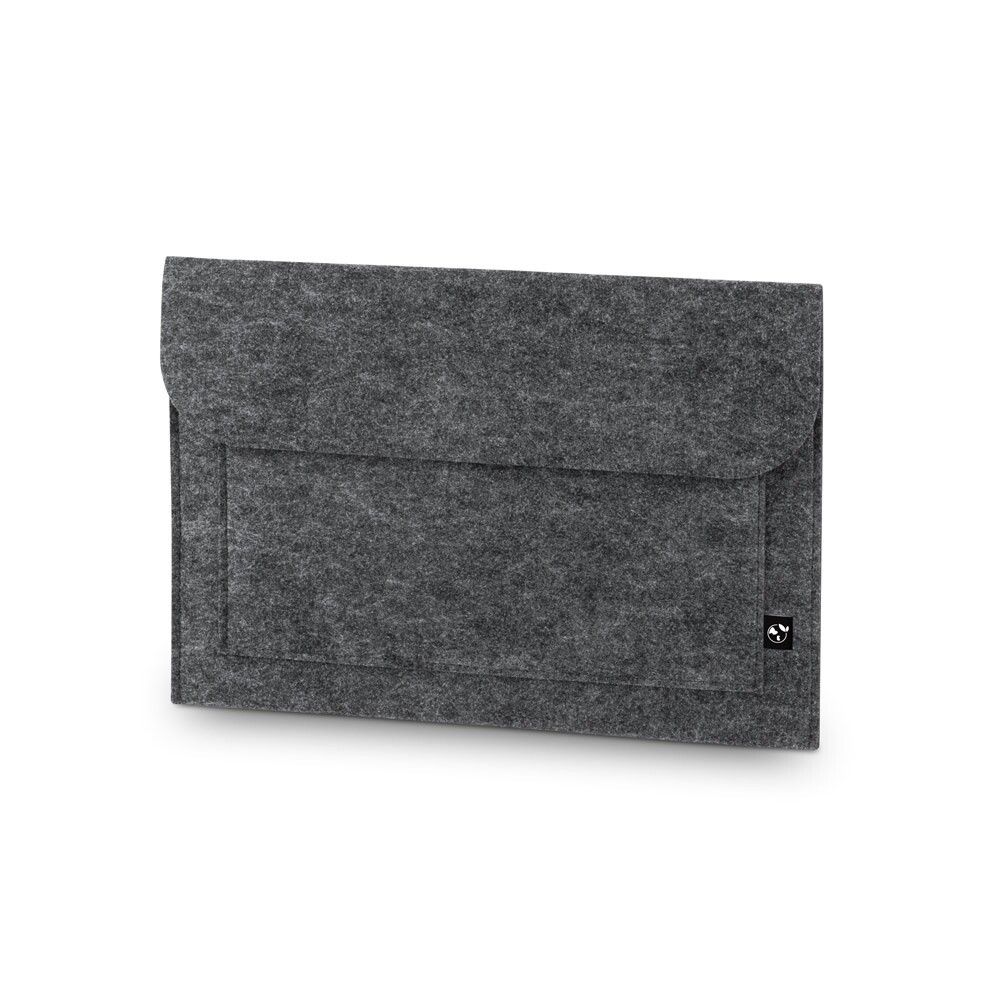 FELPY SLEEVE Laptoptasche aus recyceltem Filz (100% rPET) - dunkelgrau-170