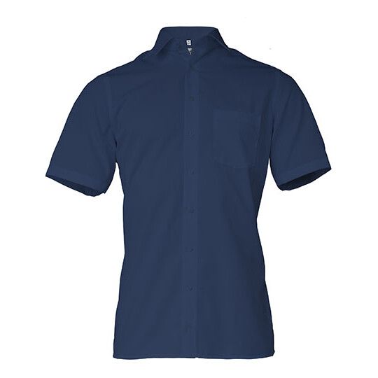 Men´s Shirt Modern Fit Short Sleeve - navy-929