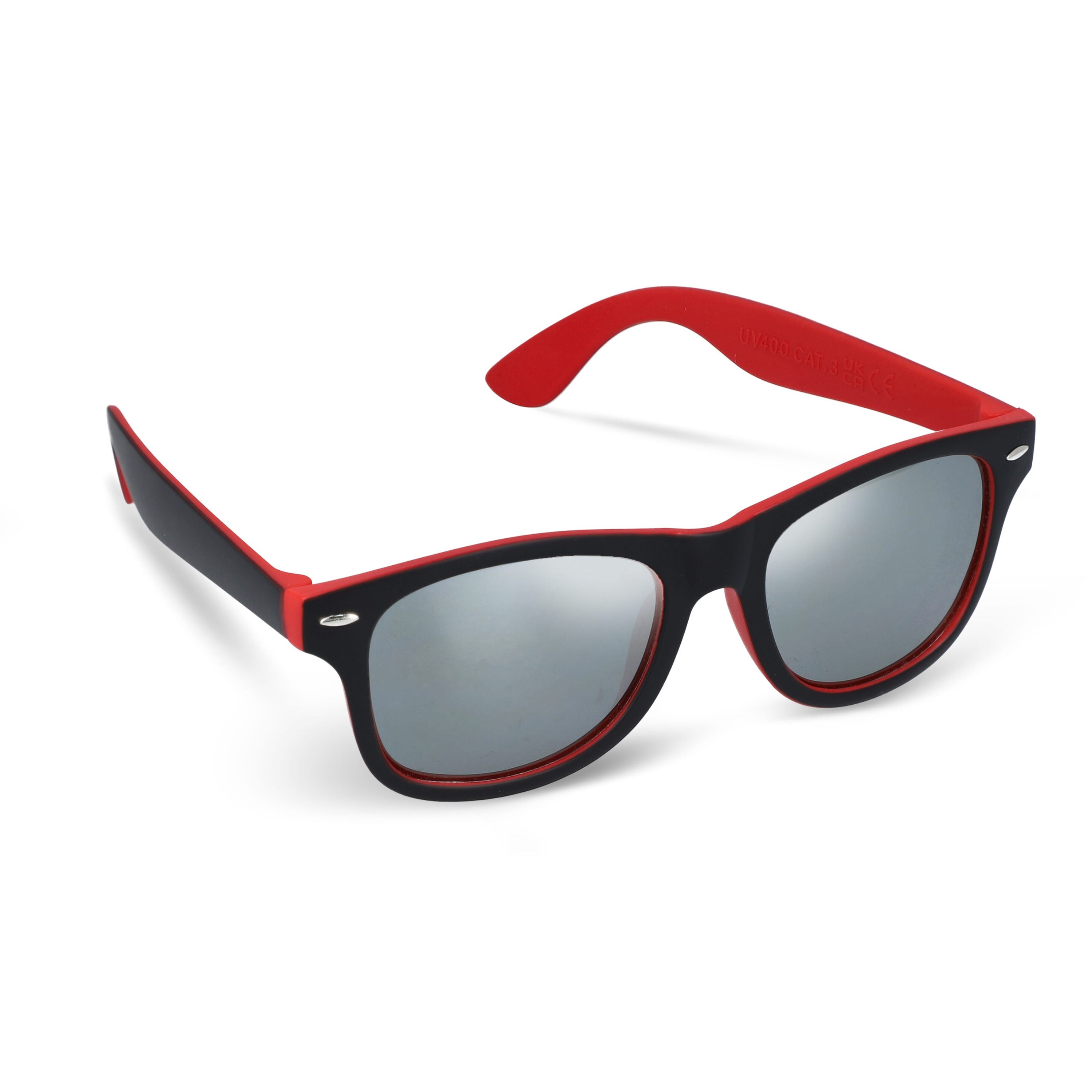 Sonnenbrille Tate Spiegel Glas UV400 - rot-385
