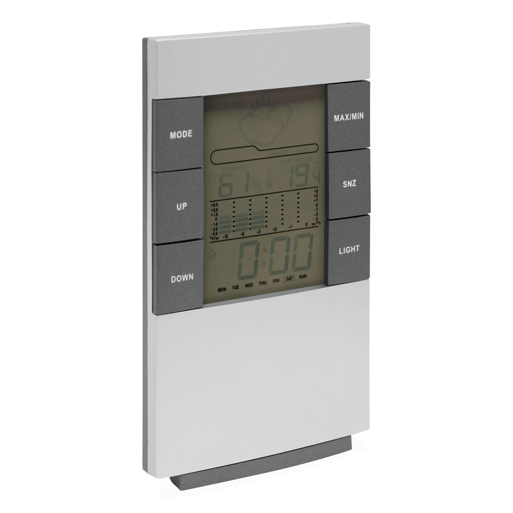 Wetterstation SUNNY TIMES - grau - silber-810