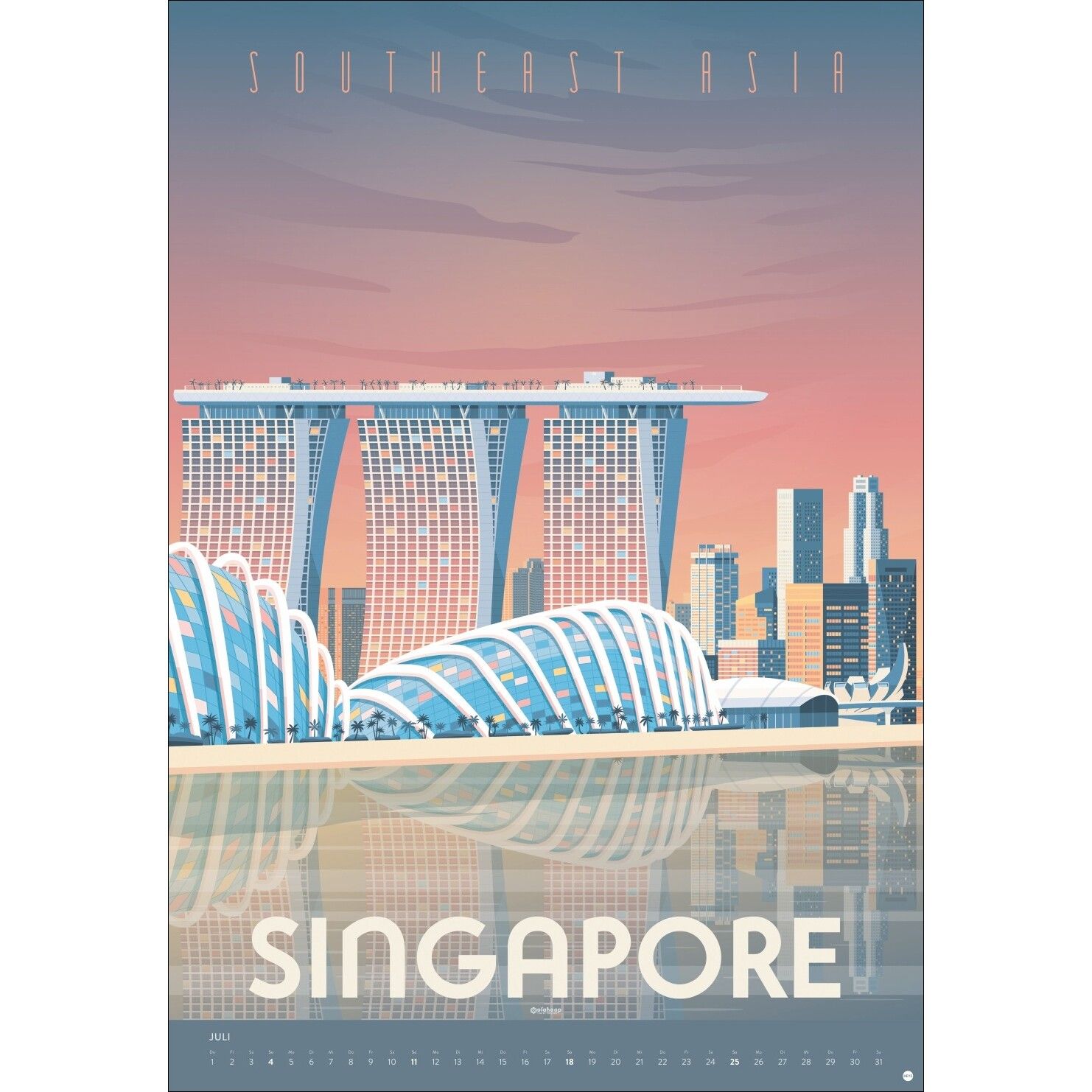 Travel the World Posterkalender-273