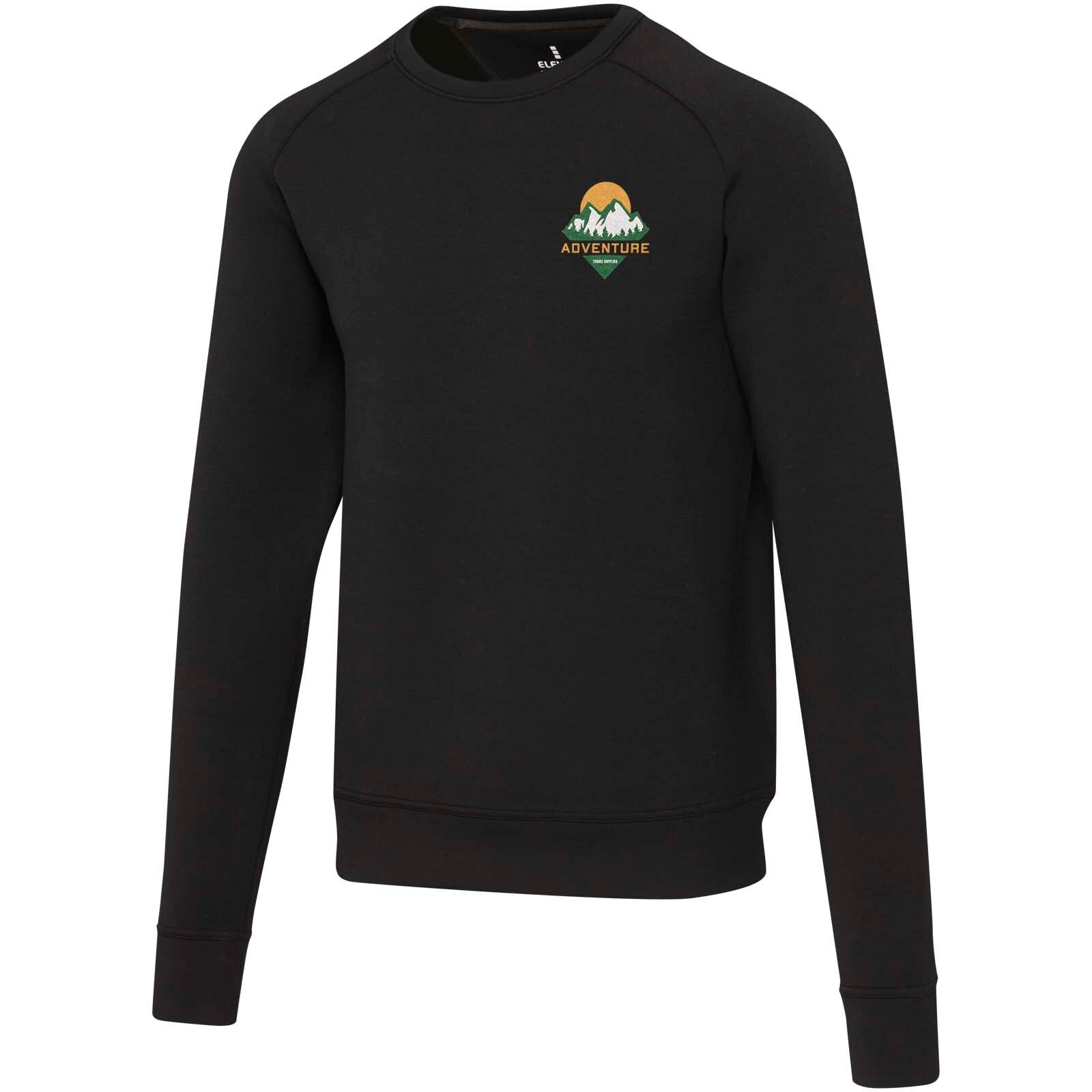 Yukon Sportpullover mit Rundhalsausschnitt und Interlock Strick   - schwarz - XS-397