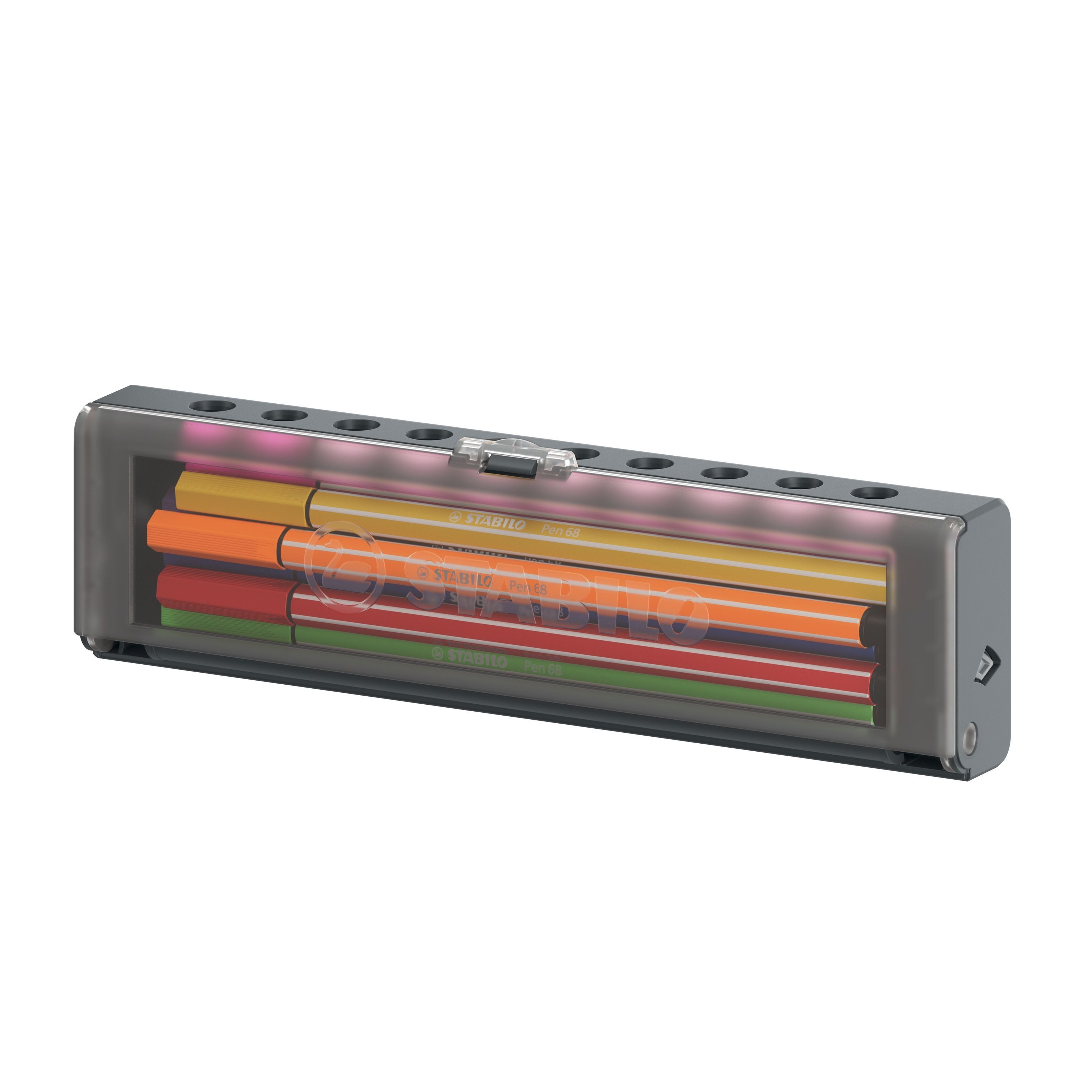 STABILO Pen 68 Click Set für 10 Fasermaler-776