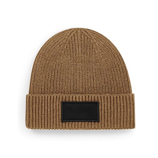 Fashion Patch Beanie - biscuit - black-143