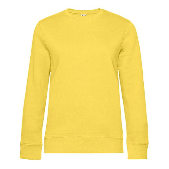 QUEEN Crew Neck Sweat_° - yellow fizz - L-892