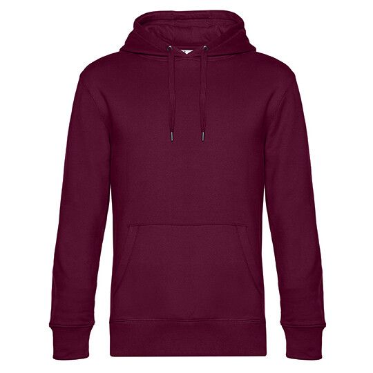 KING Hooded Sweat_° für Herren - dark cherry - XL-760