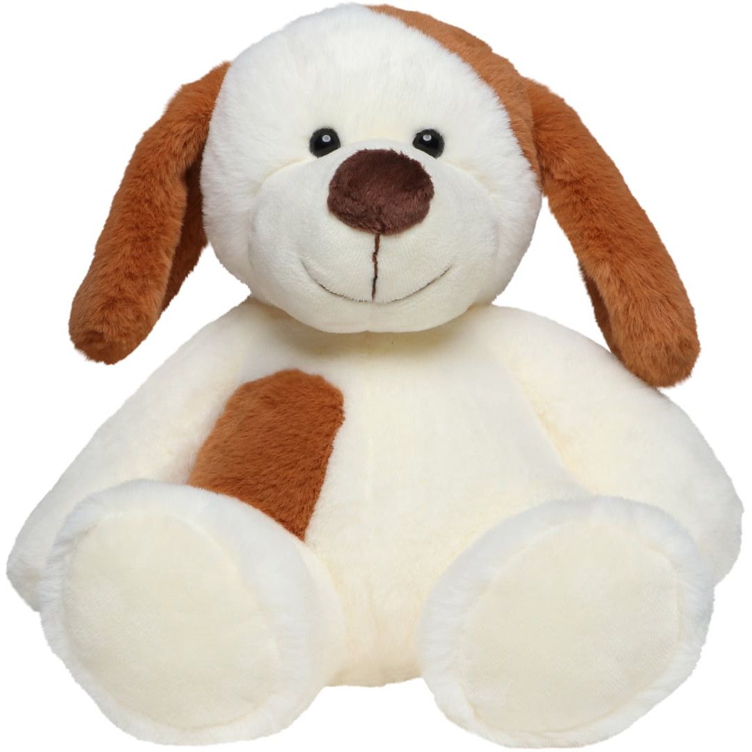 MiniFeet® Hund Fiete - creme - braun-645