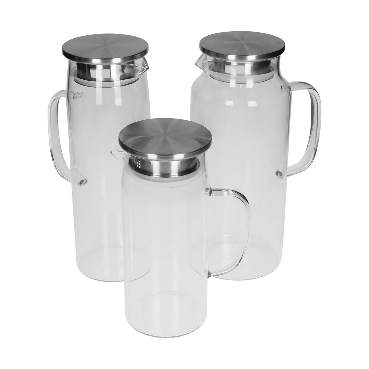 Glaskaraffe Vivara,1,5l - transparent-384