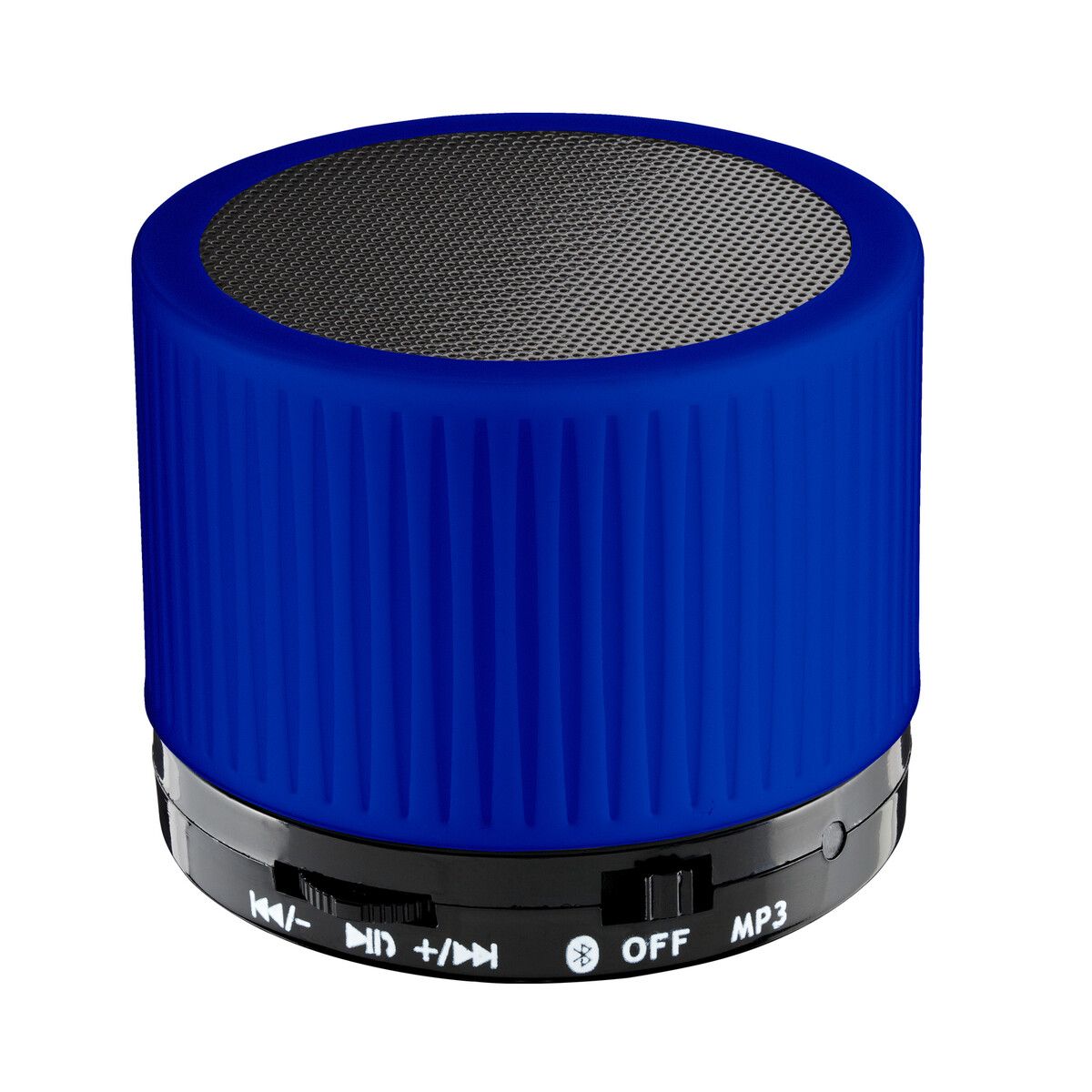 Bluetooth®-Lautsprecher myFERNLEY mit Gitter und Hülle - schwarz - schwarz - blau-553