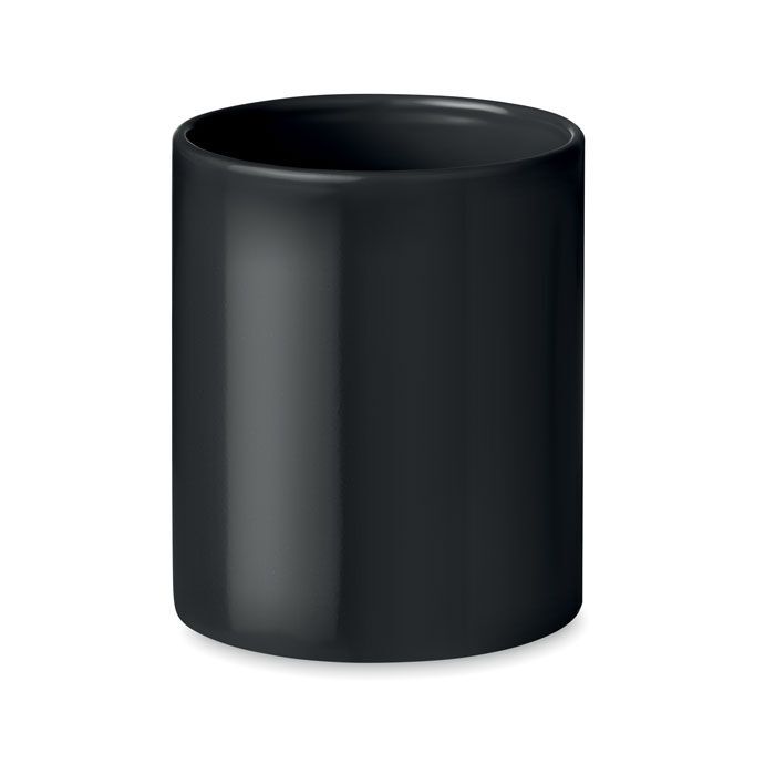 Keramik Kaffeebecher 300ml DUBLIN TONE - schwarz-428