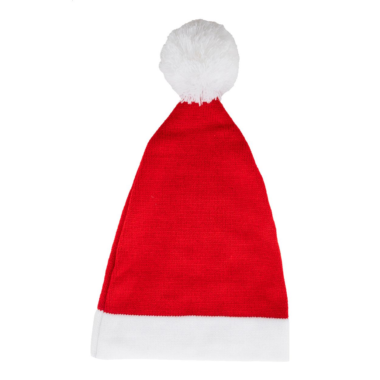 Babbo gestrickte Weihnachtsmütze - rot-140
