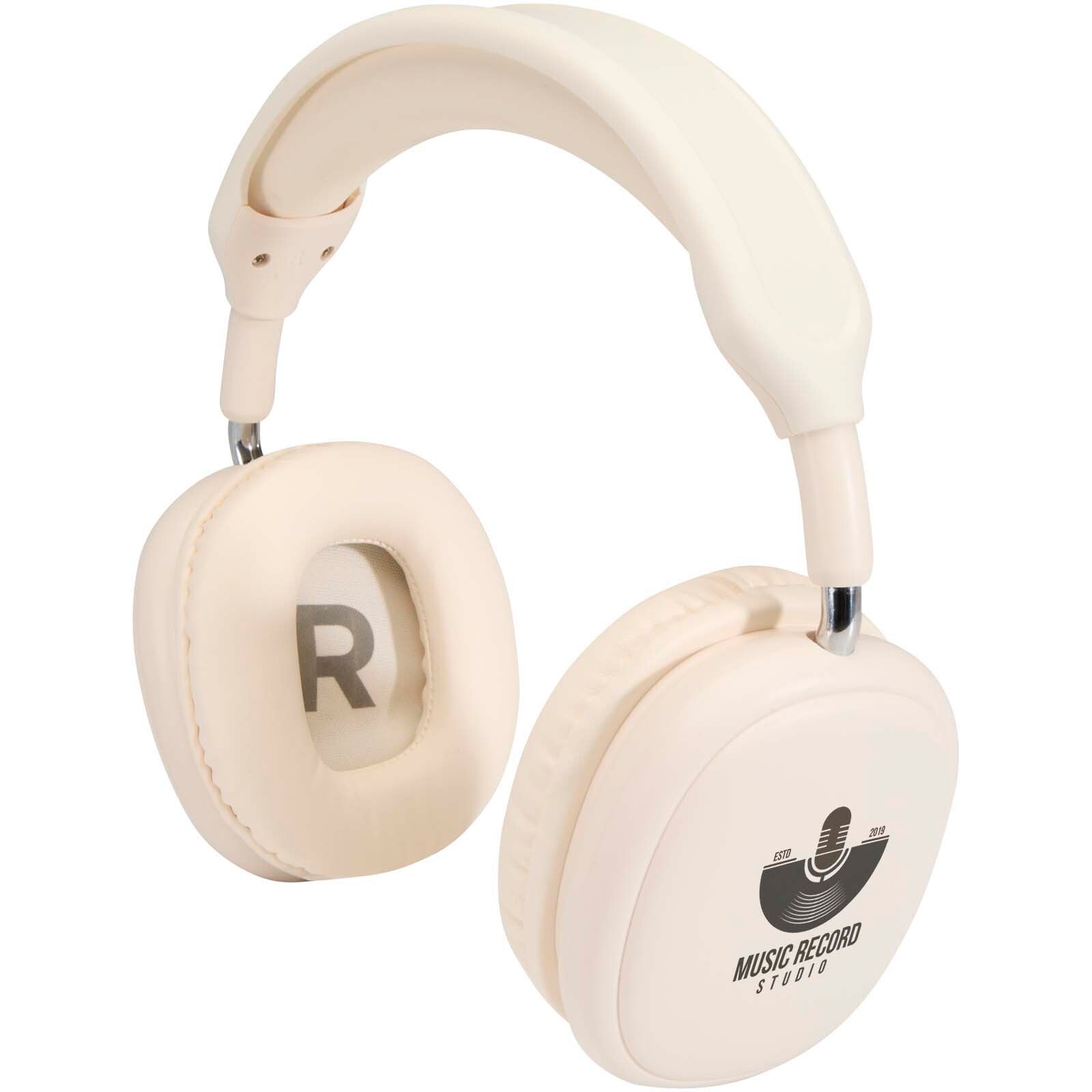 Alzir Over-Ear Wireless Bluetooth Headset aus recyceltem Kunststoff - weiss-341