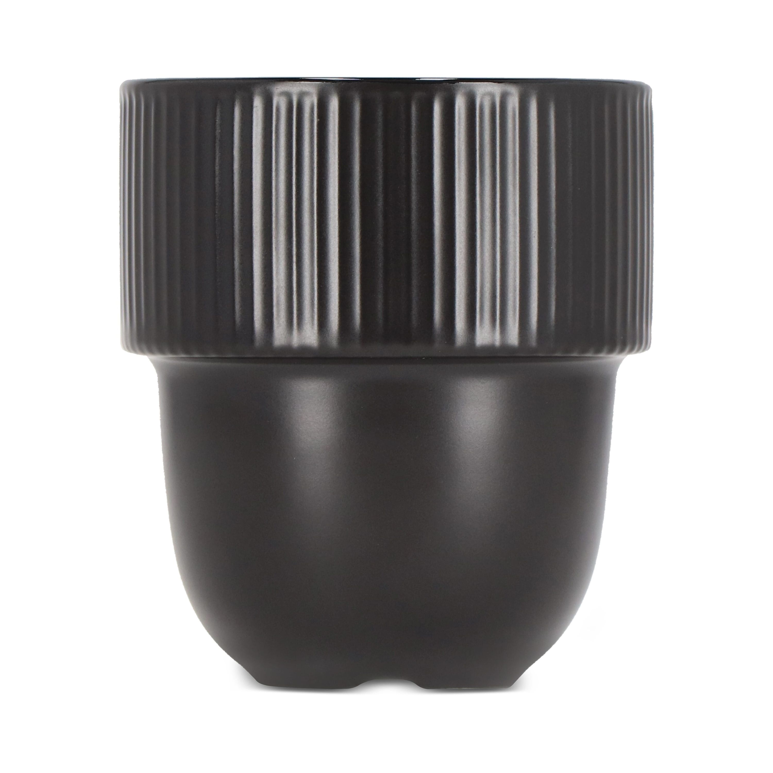 Sagaform Inka Becher mit Ohr 270ml - schwarz-471