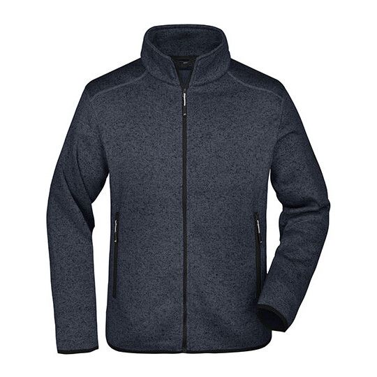dark grey melange - silver solid