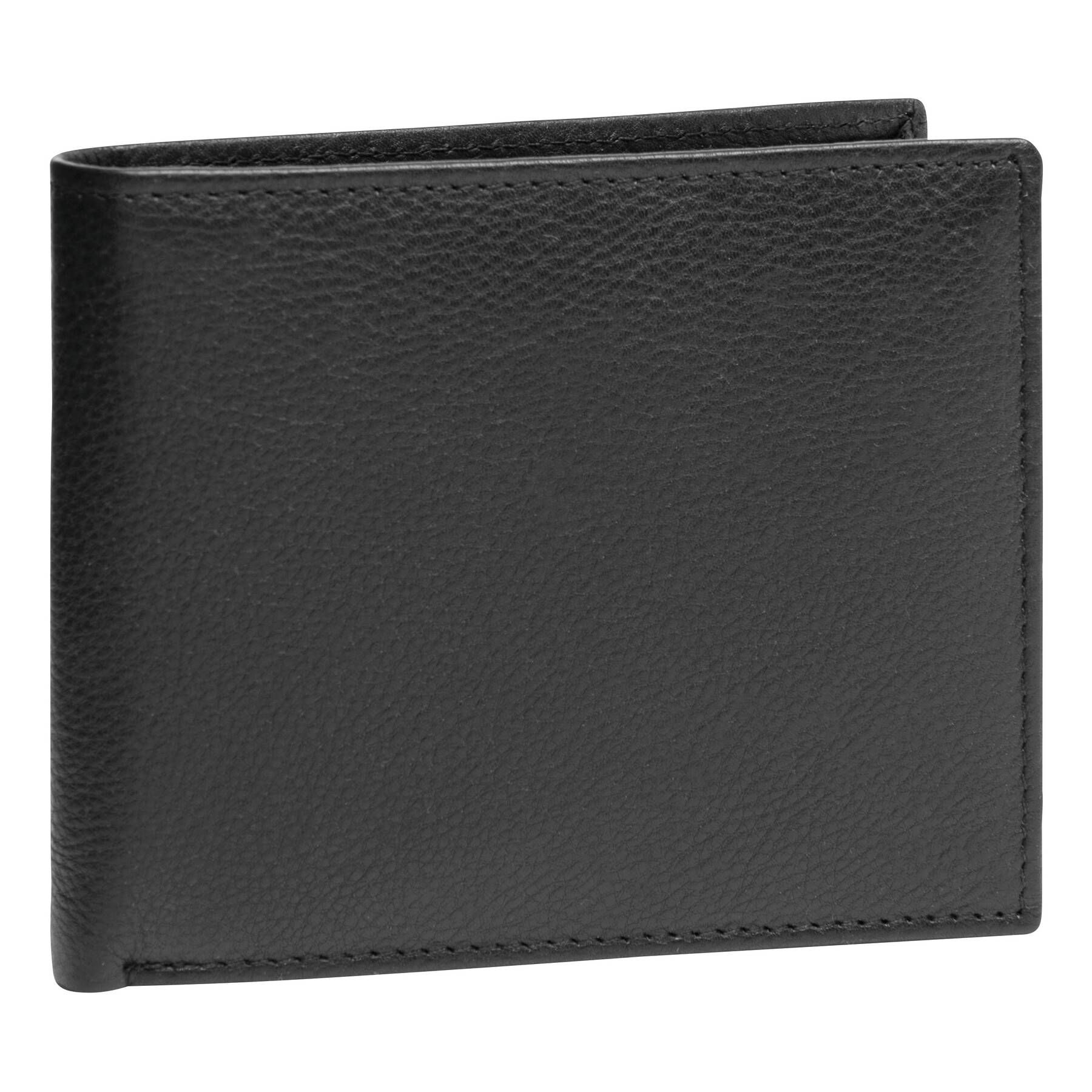 Echtleder-Geldbörse PALERMO - schwarz-518