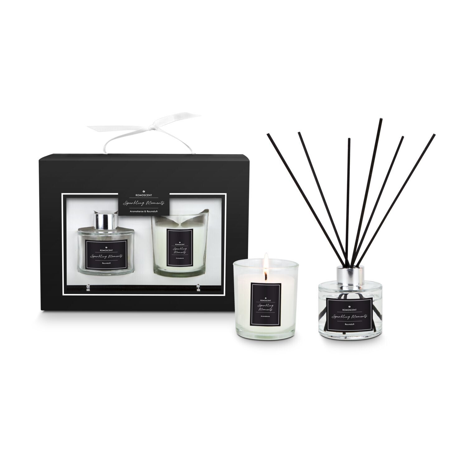 ROMOSCENT® Aroma-Set Sparkling Moments, Raumduft & Aromakerze-27