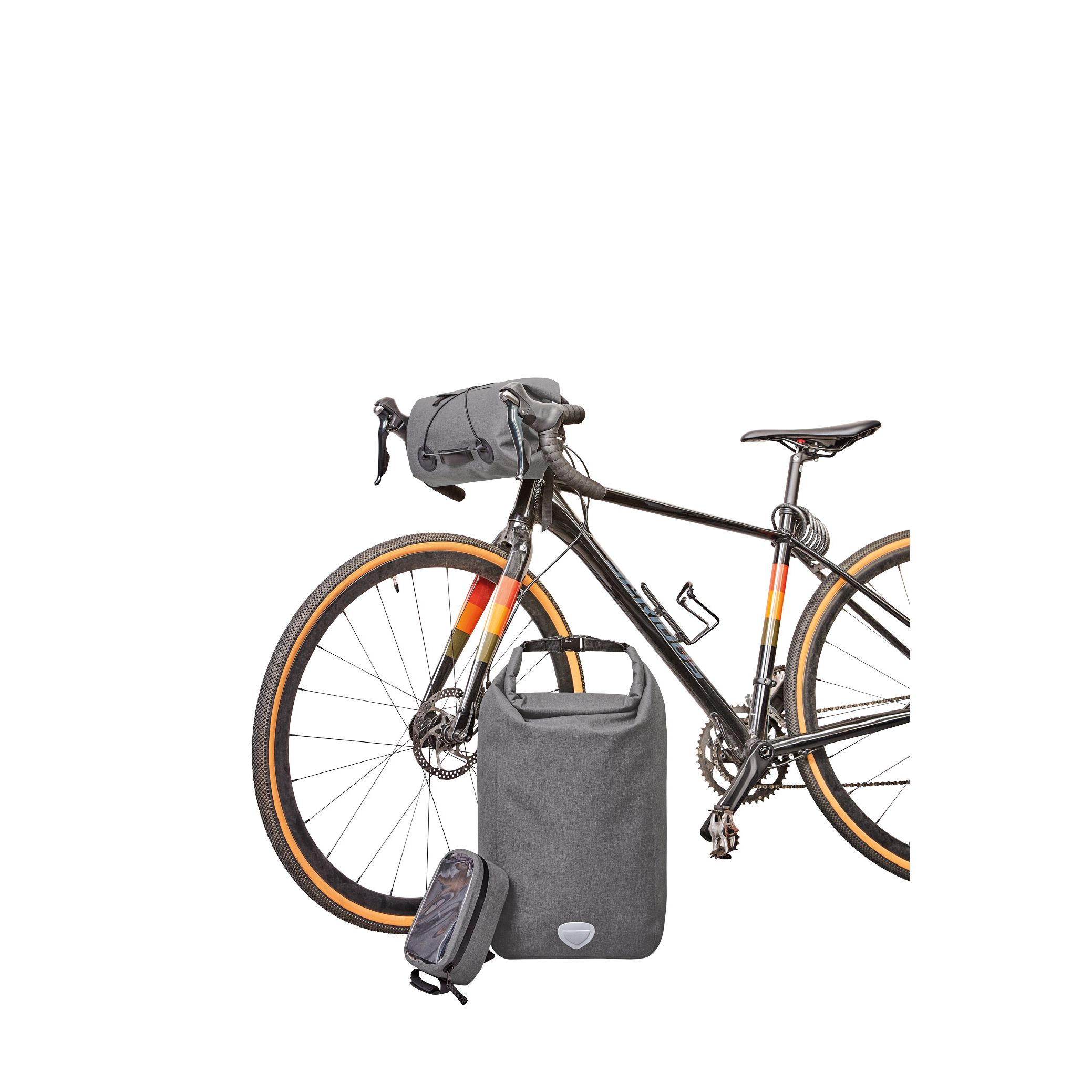 Fahrradtasche CYCLE - grau meliert-195