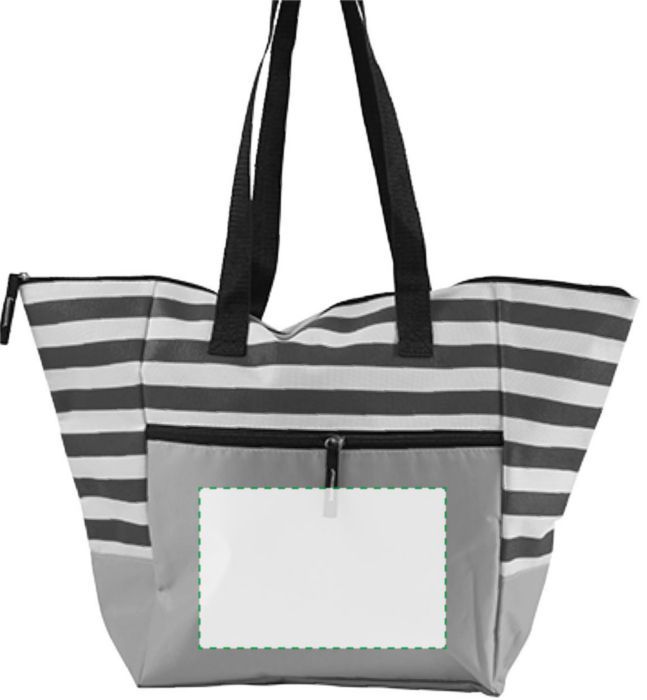Veredelungsposition Tasche auf der Vorderseite