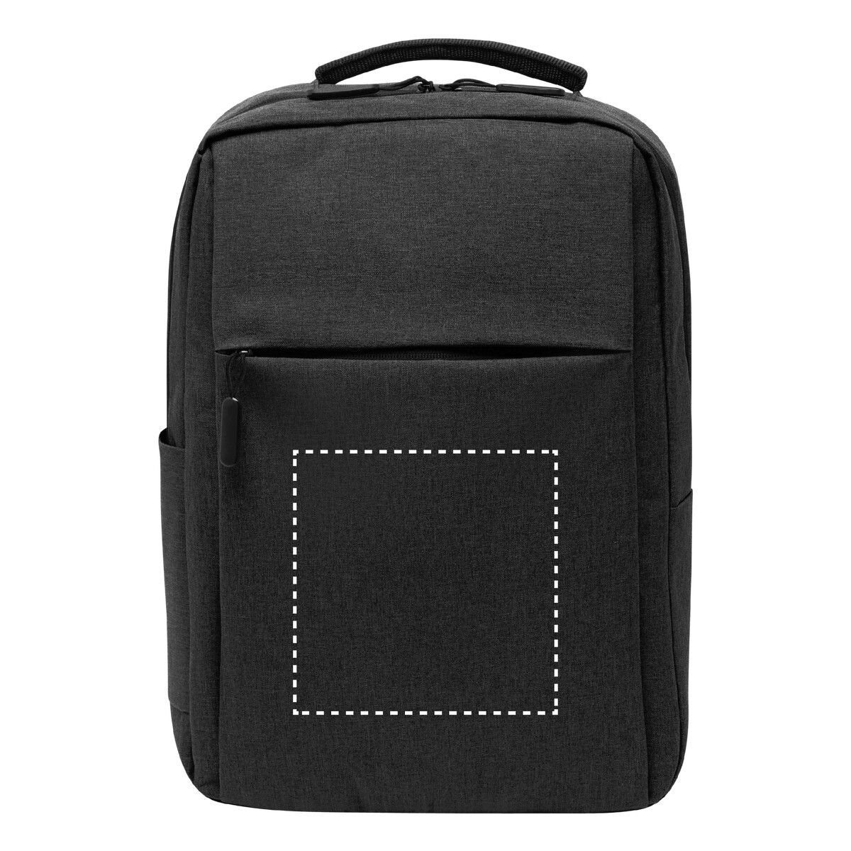 Veredelungsposition mittig auf der Vortasche