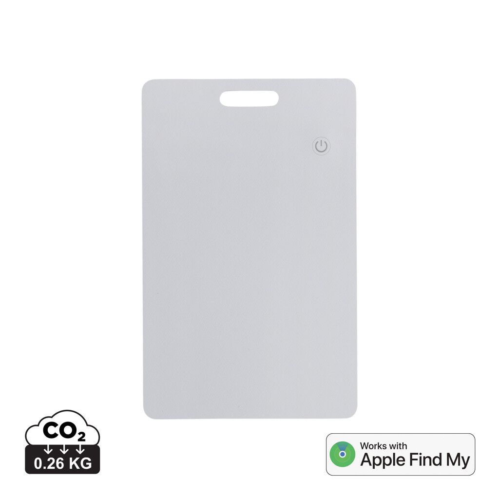 Findit RCS rABS wiederaufladbare Ultra-Thin Tracker-Karte - weiß-343