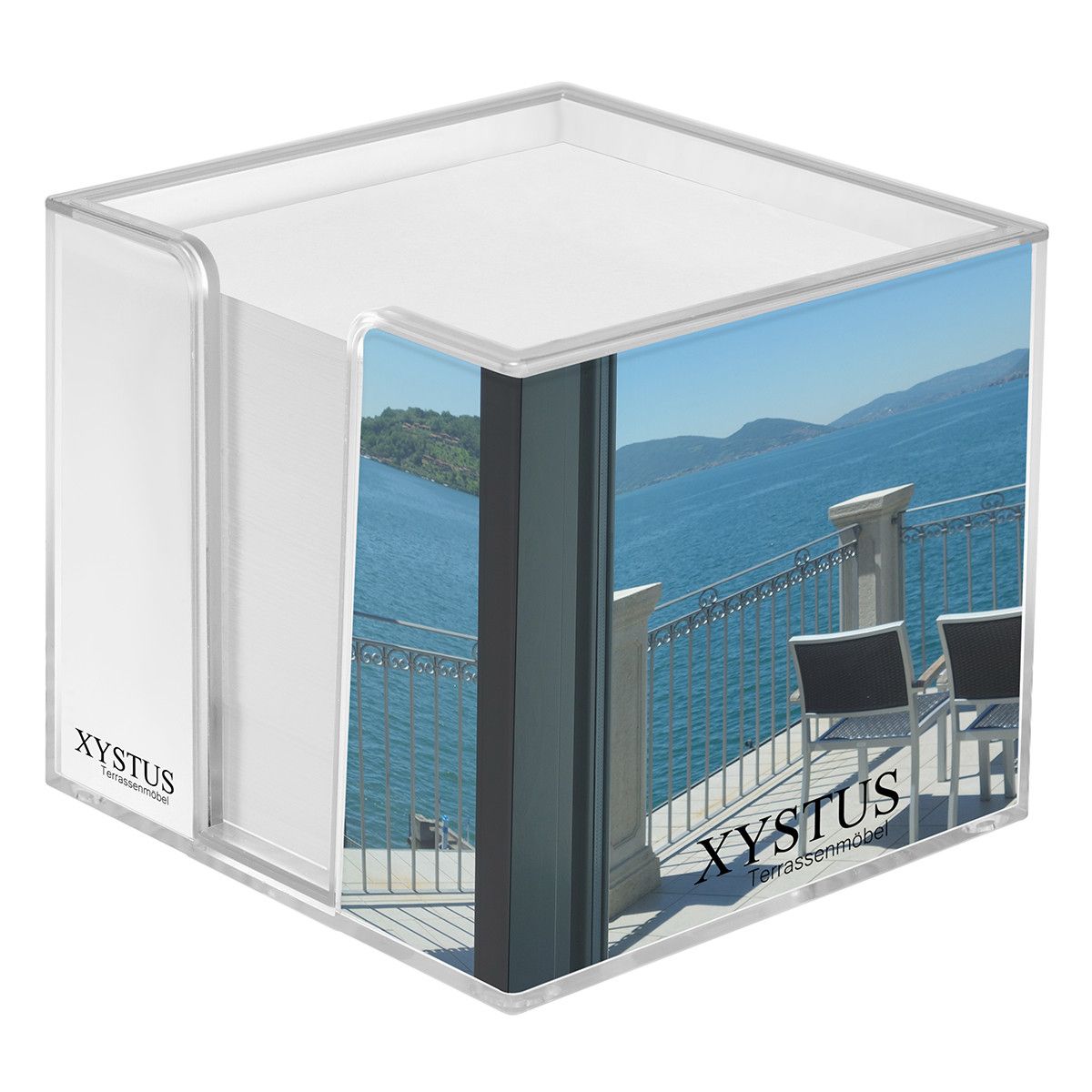 Zettelbox Sigma, doppelwandig - glasklar-921