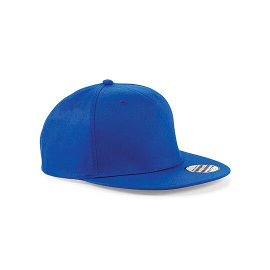 5 Panel Snapback Rapper Cap - bright royal-25