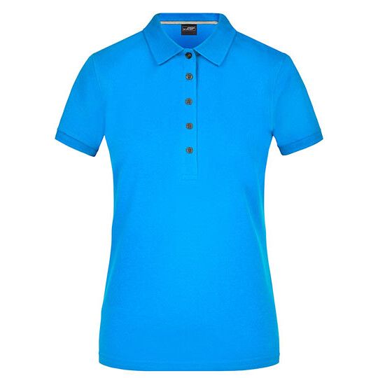 Ladies´ Pima Polo - regatta blue-390