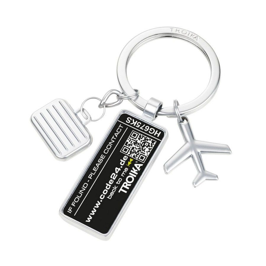 Schlüsselanhänger CODE24 - silber-906