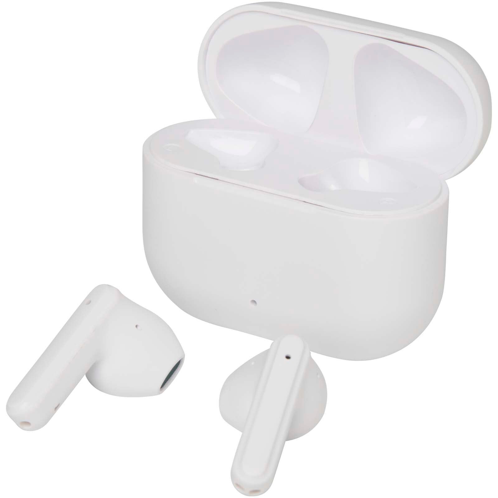 Altais True Wireless Bluetooth Headset aus recyceltem Kunststoff - weiss-1