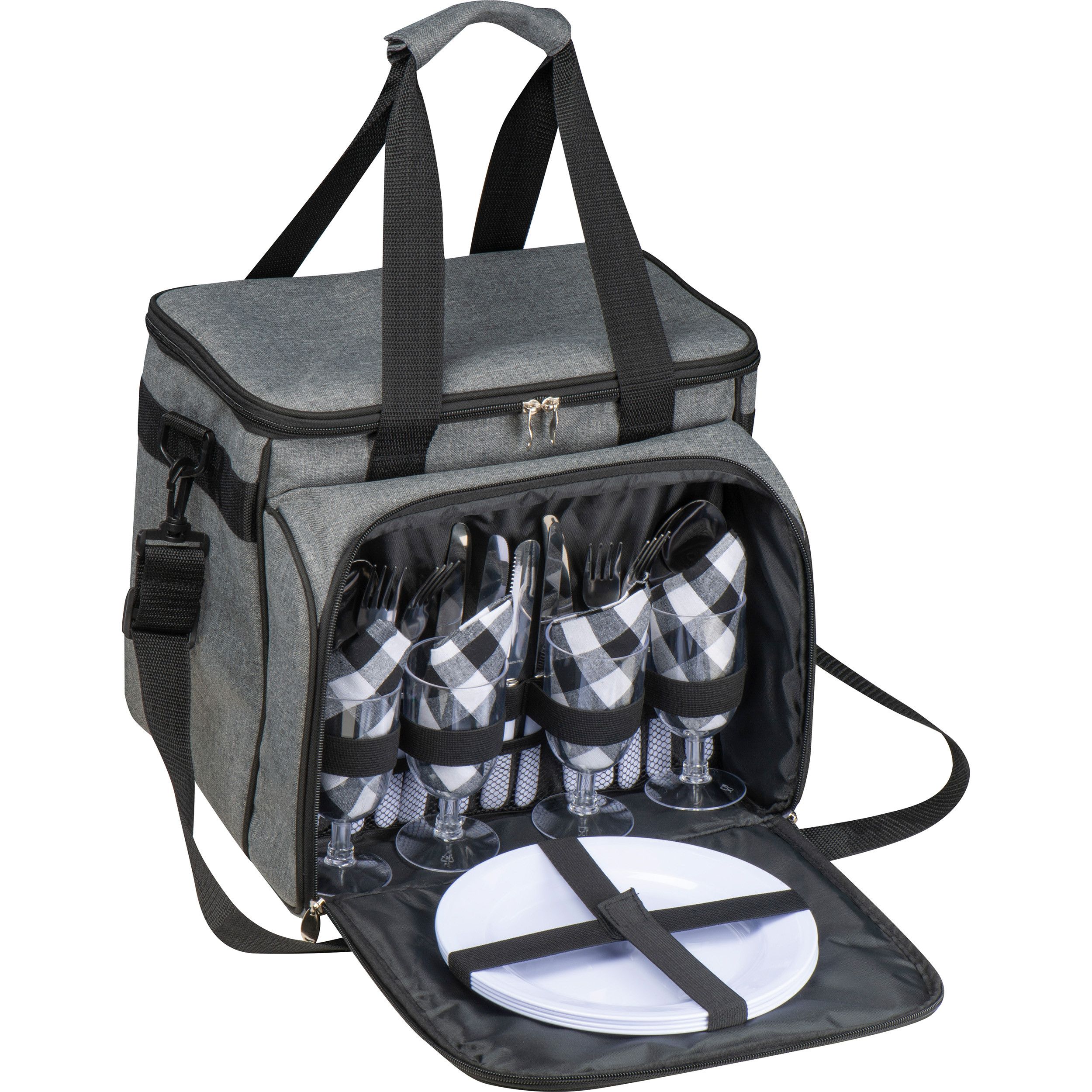 Picknicktasche Mumbai - anthrazit-80