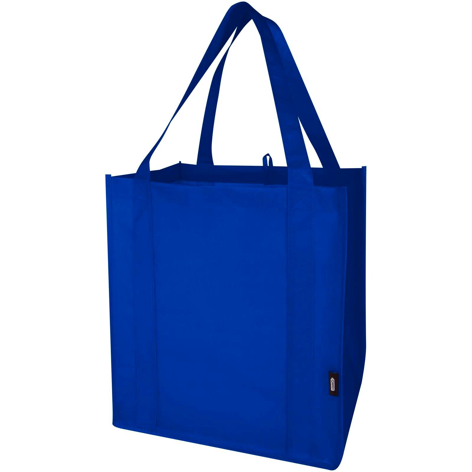 Liberty Tragetasche mit hartem Boden aus recyceltem GRS Non Woven 6 L - royalblau-156