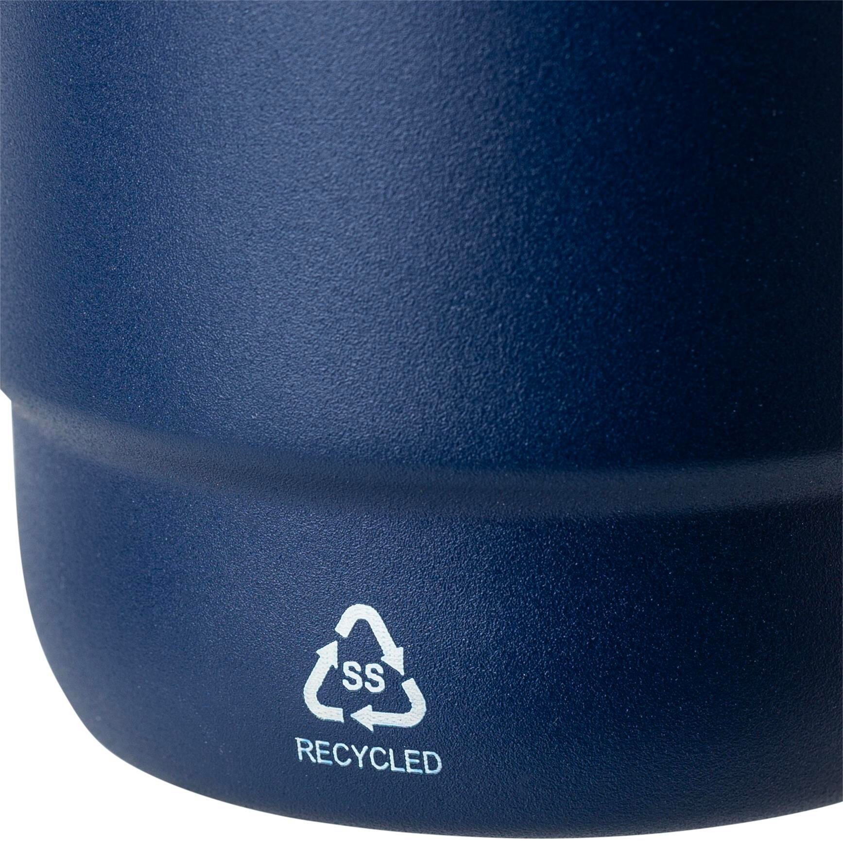 Recycelter Edelstahl-Becher mit doppelter Wand (180 ml) Lilia - weiß-745