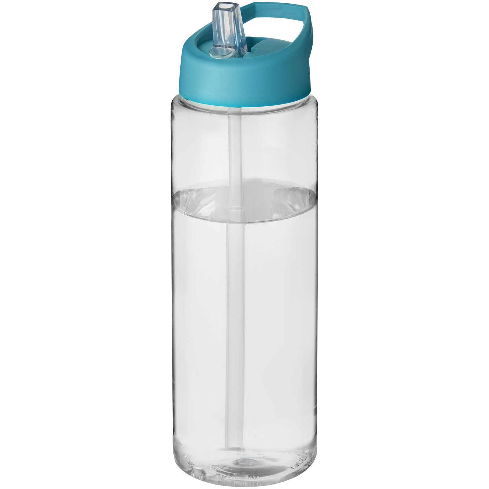 H2O Active Vibe 850 ml Sportflasche mit Ausgussdeckel - transparent -  aquablau-21