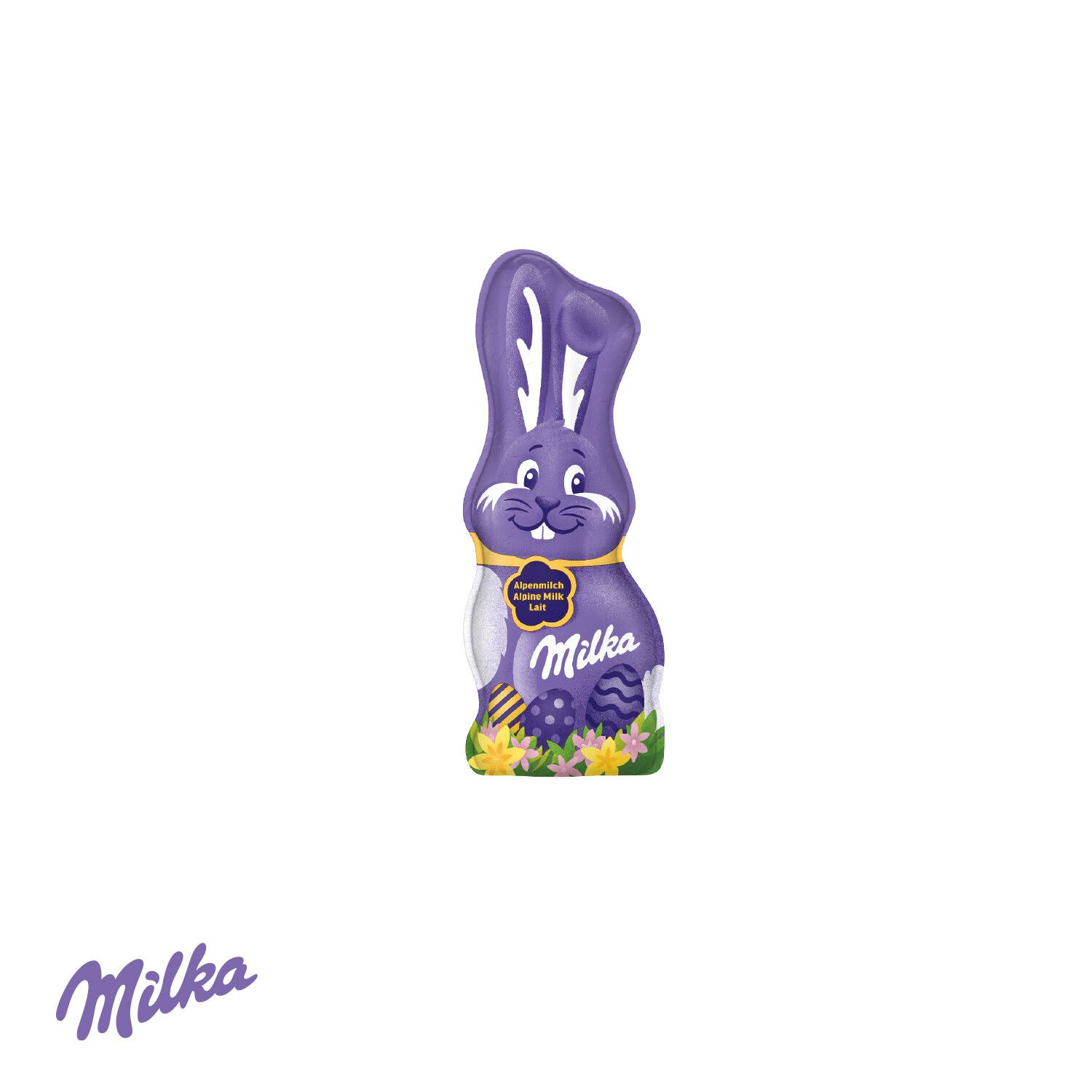 Milka Schmunzelhase in der Werbebox 15g-797