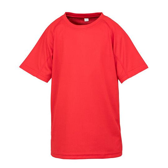 Junior Performance Aircool Tee - red-863