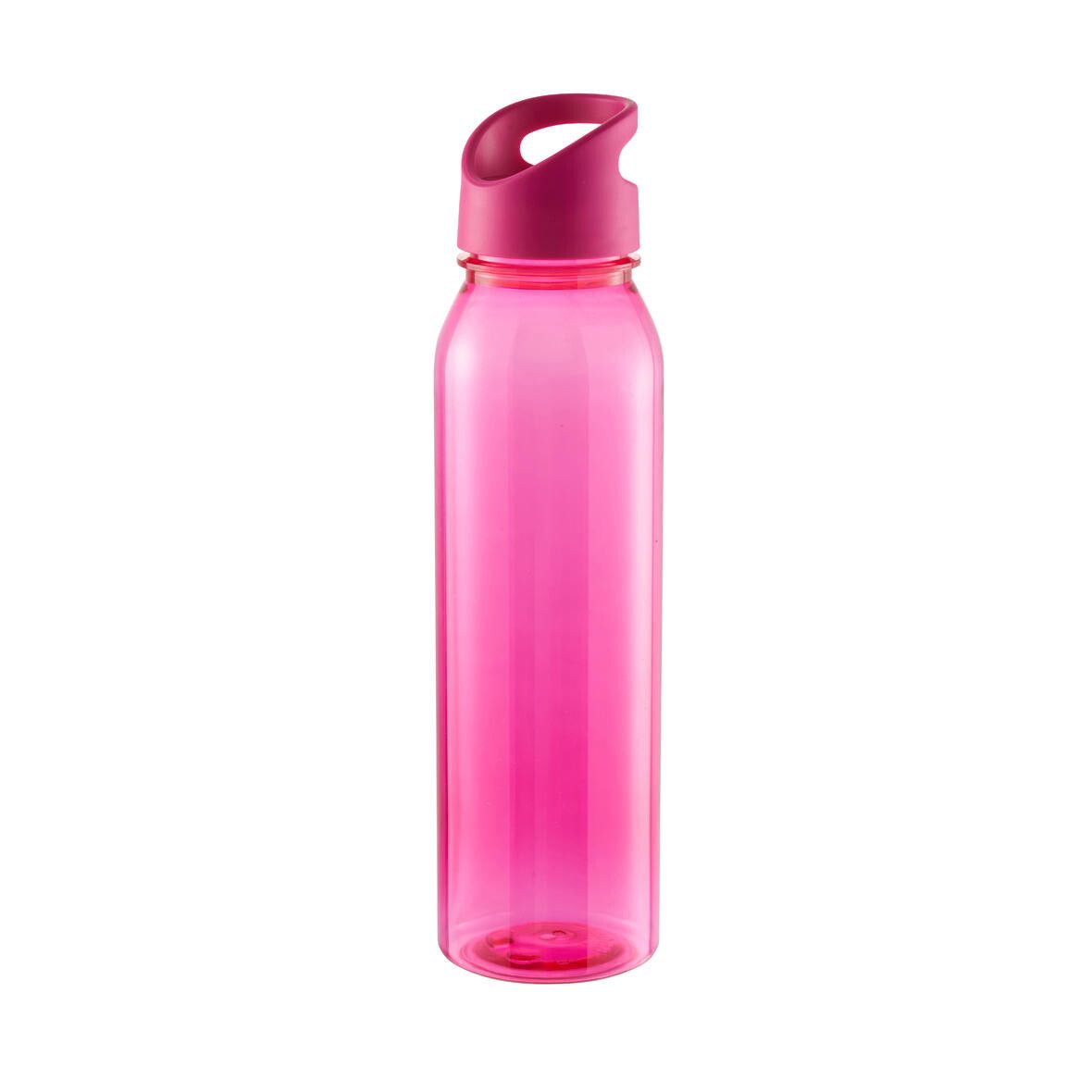 Trinkflasche Active Wave, 650 ml - transparent-pink - pink-520