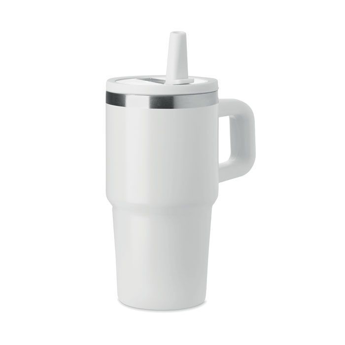 Doppelwandiger Trinkbecher 500ml ALAND - weiß-22