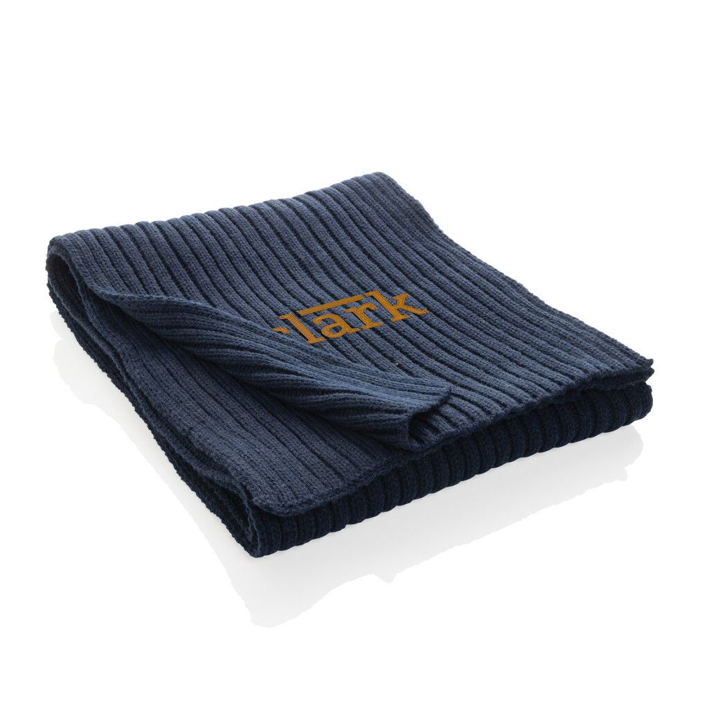 Impact AWARE™ Polylana® Strickschal 180x25cm - navy blau-219