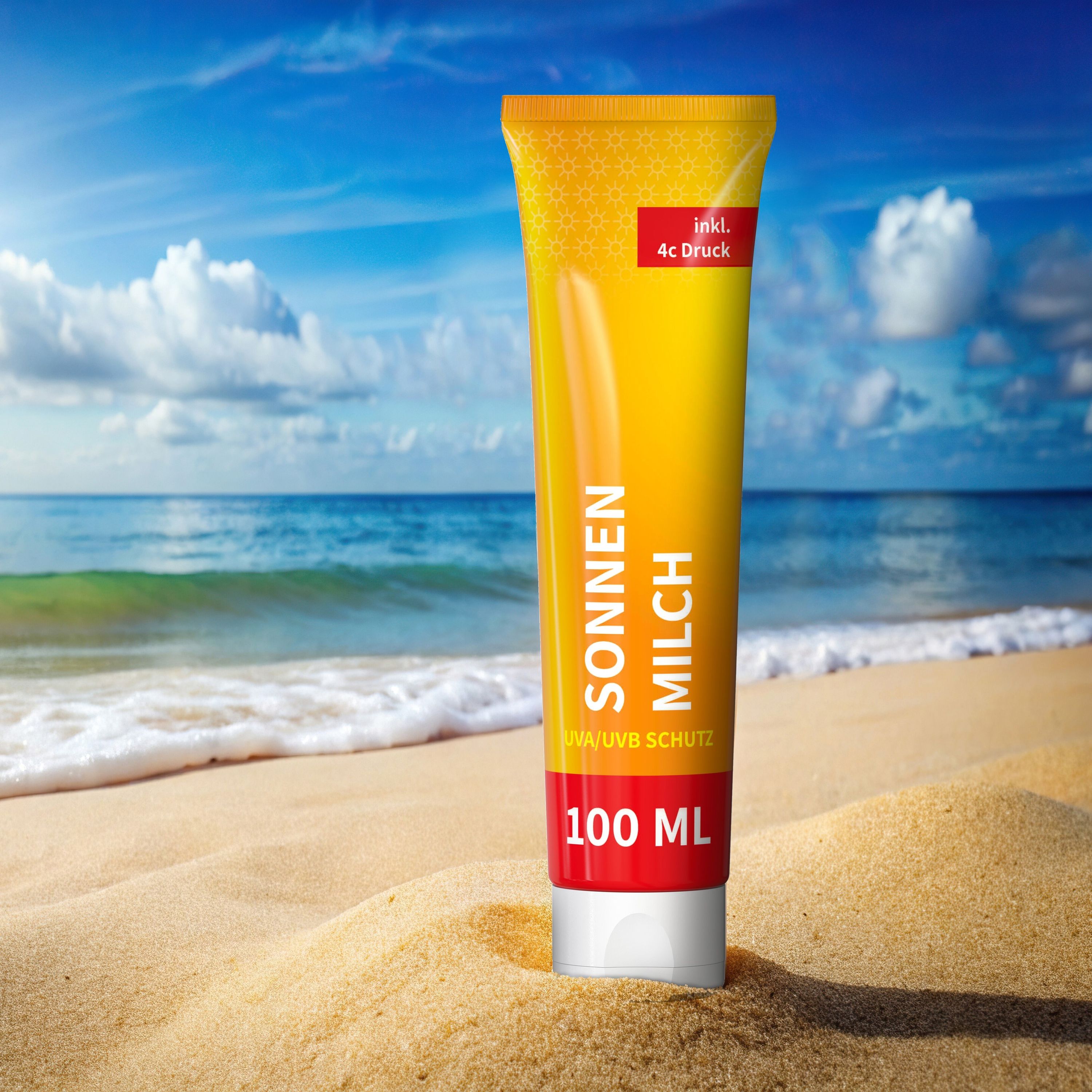 100 ml Tube Sonnenmilch LSF 30 FullbodyPrint-838