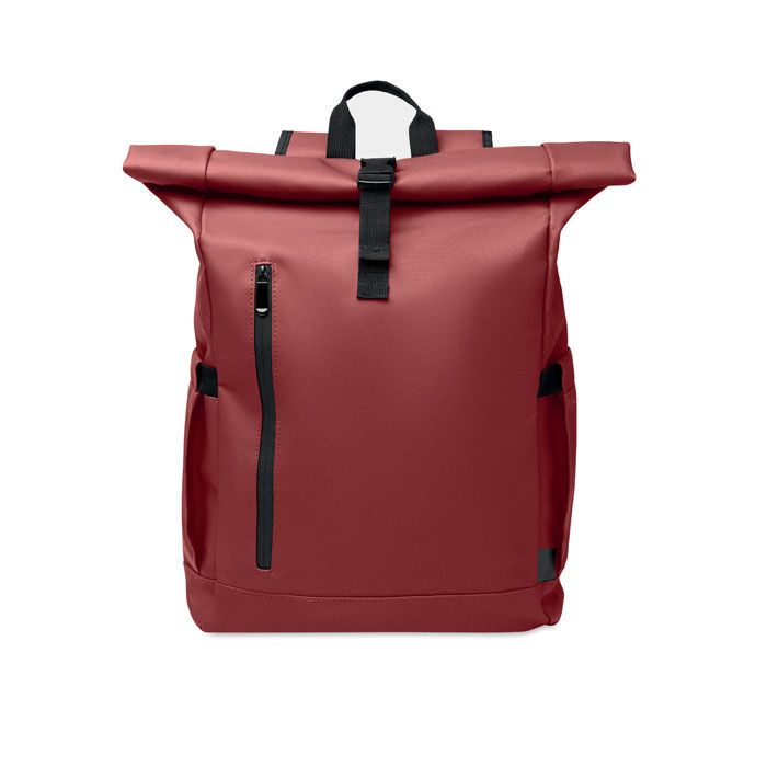 Rolltop-Rucksack 600D RPET BANGKOK ROLL - bordeaux-496