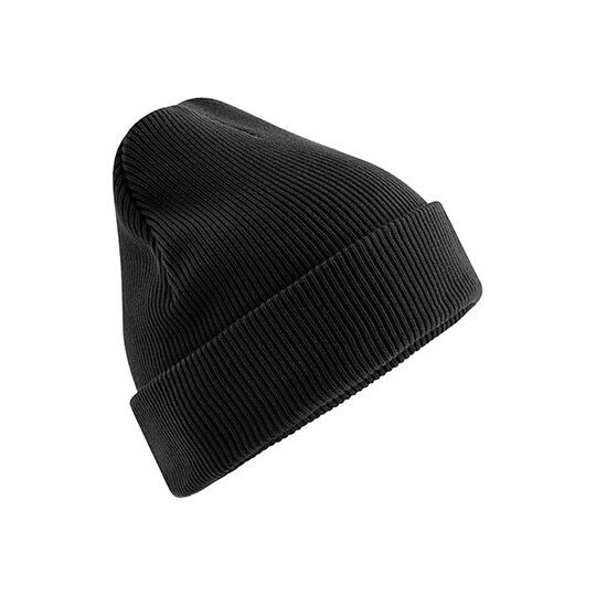 Organic Cotton Original Cuffed Beanie - black-349