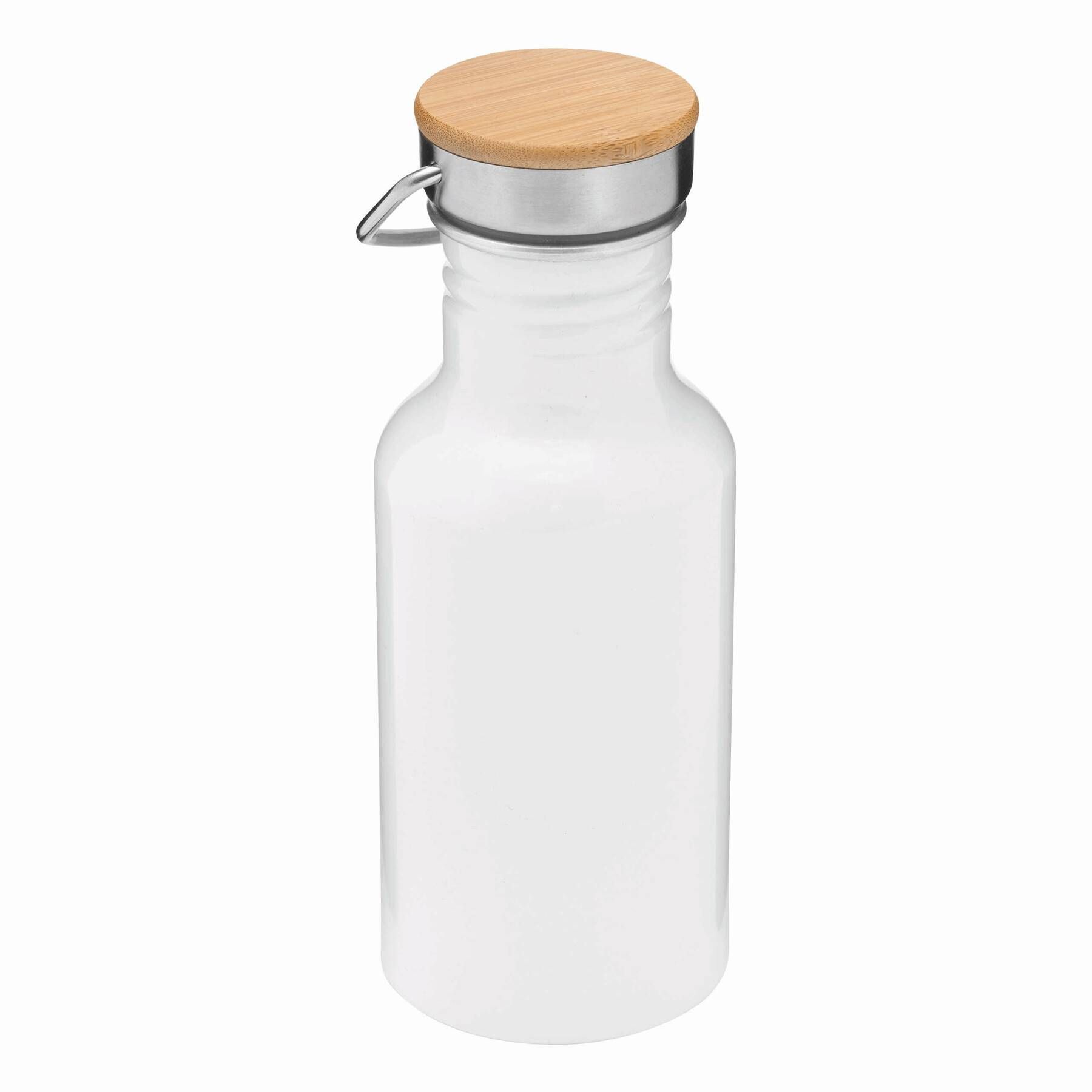 Aluminium Trinkflasche TRANSIT - weiß-1000