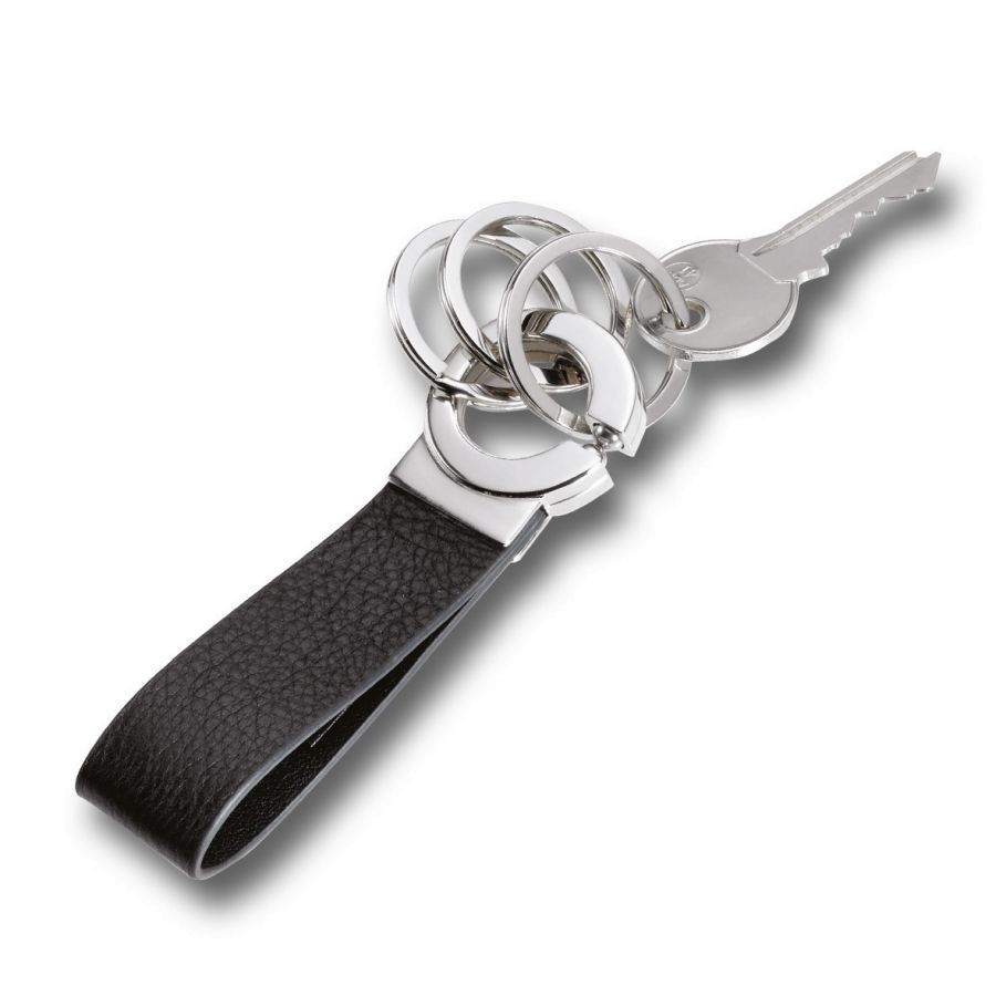 Troika Schlüsselanhänger KEY-CLICK - schwarz - silber-808
